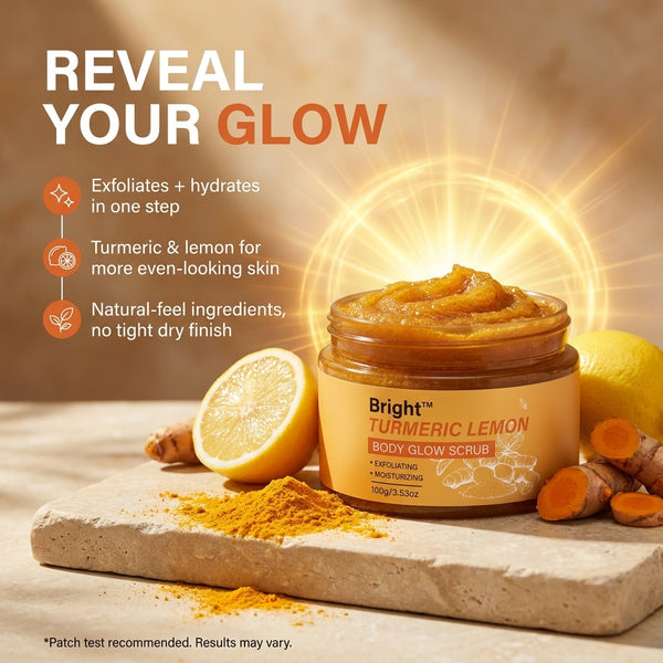 Bright™ Turmeric Lemon Body Glow Scrub