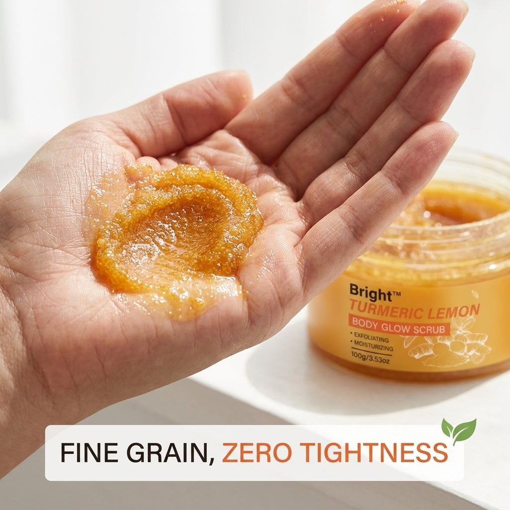 Bright™ Turmeric Lemon Body Glow Scrub