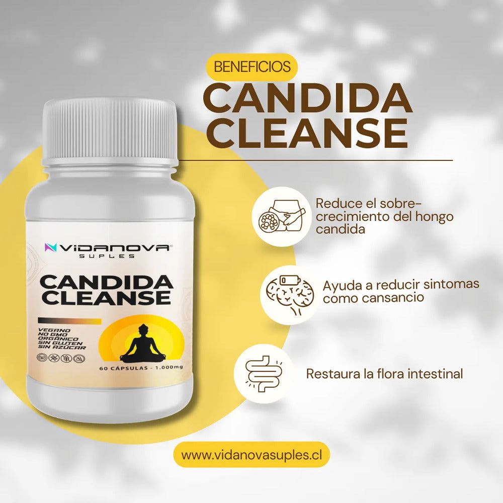Candida Cleanse - Suplemento Digestivo