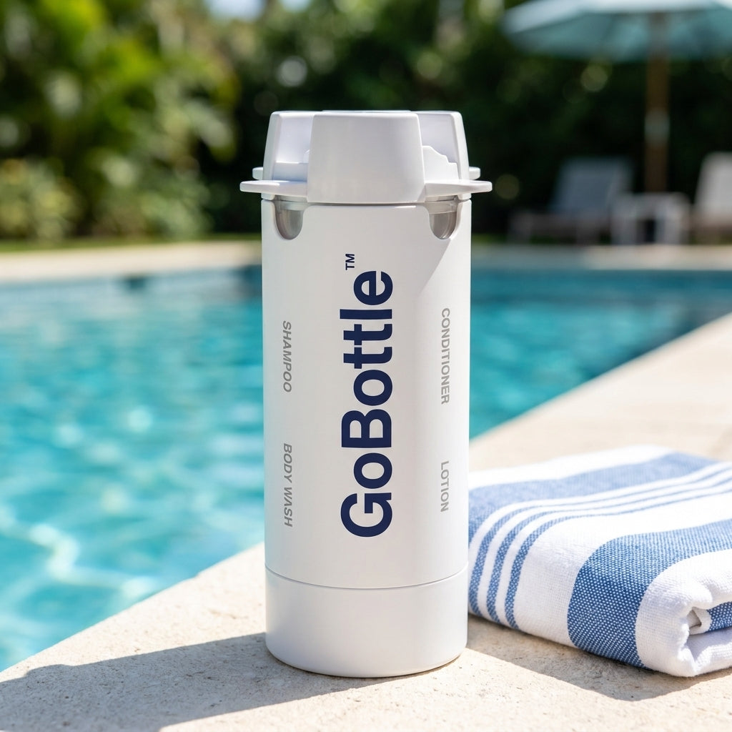 GoBottle 4-in-1 Travel Hygiene Dispenser