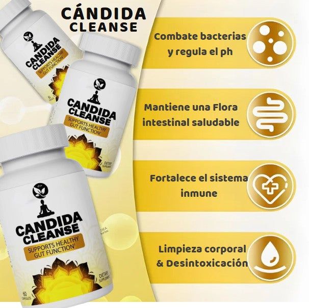 Candida Cleanse - Suplemento Digestivo