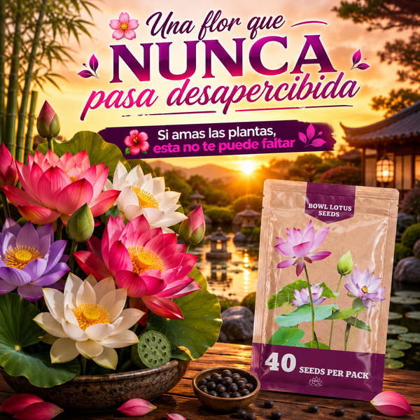 SEMILLAS FLOR DE LOTO™