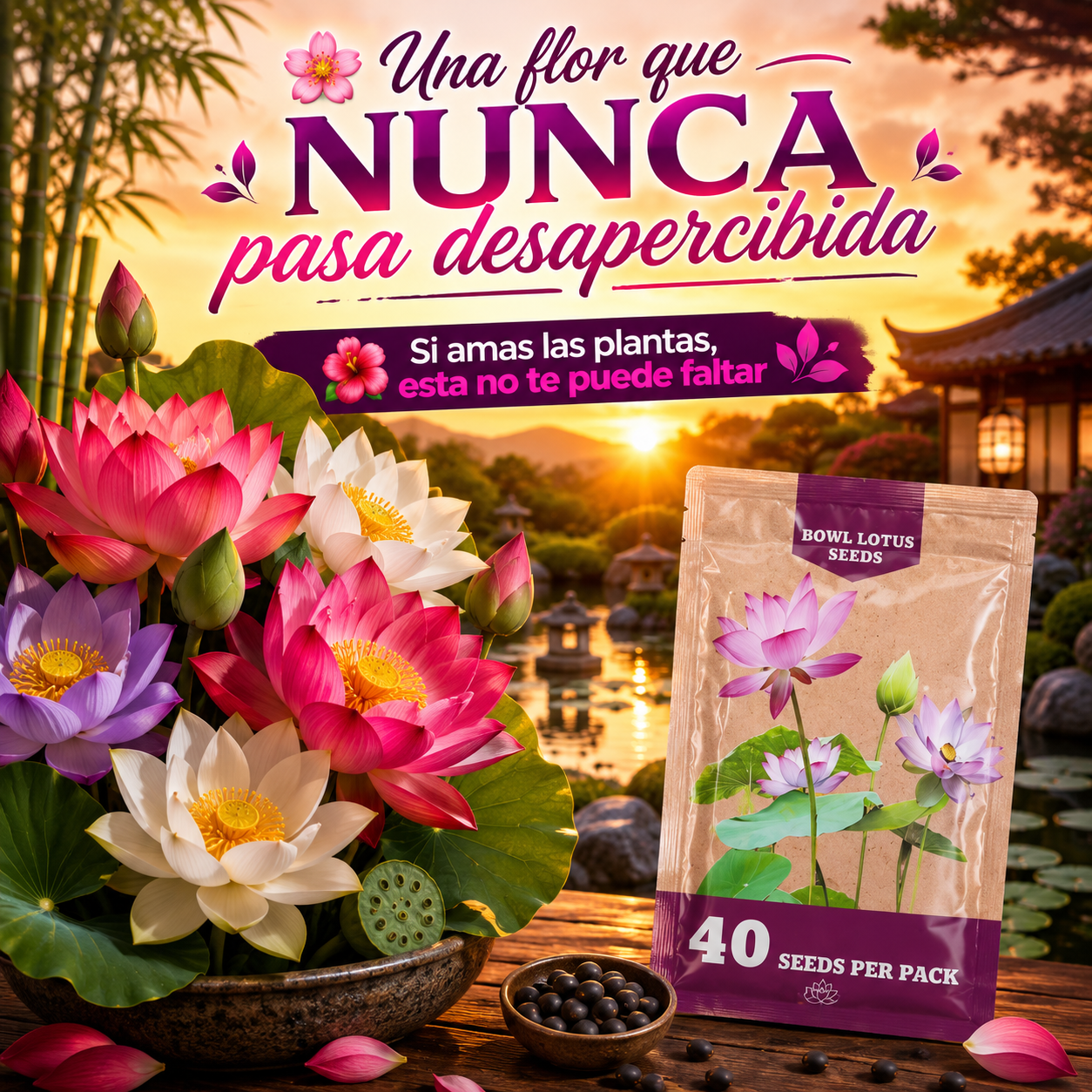 SEMILLAS FLOR DE LOTO™