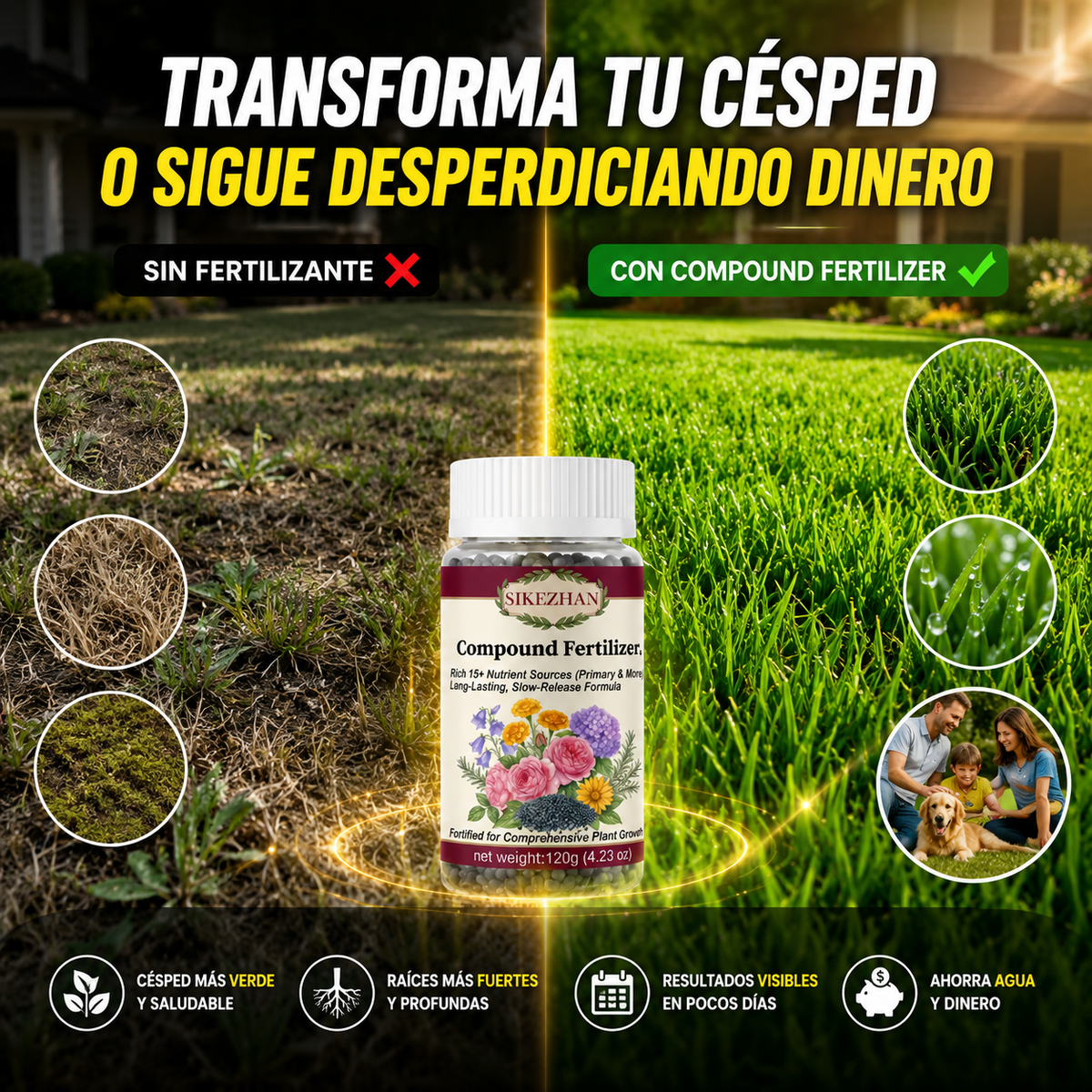 Fertilizante de Cesped