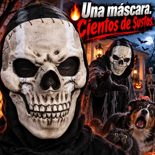 MASCARA CRANEO FANTASMA