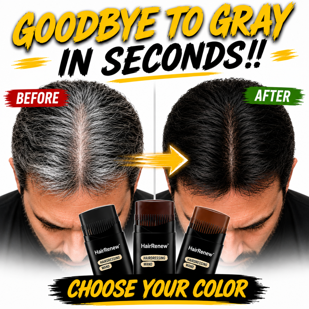 HairRenew™ Color Black