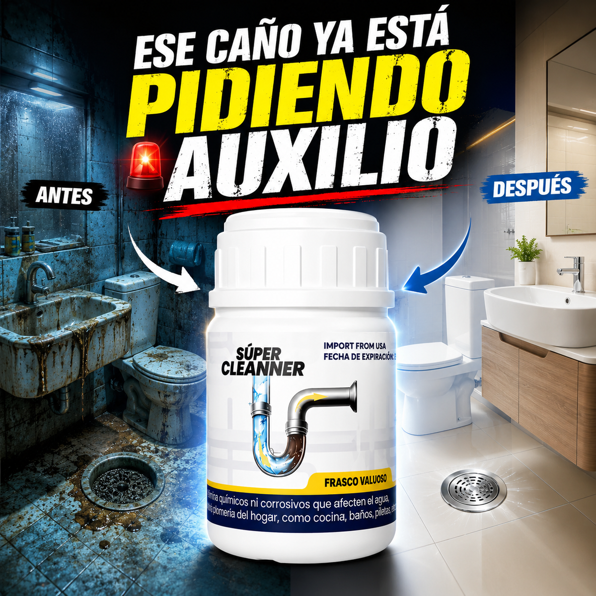 DESATORADOR DE CAÑERIAS PRO