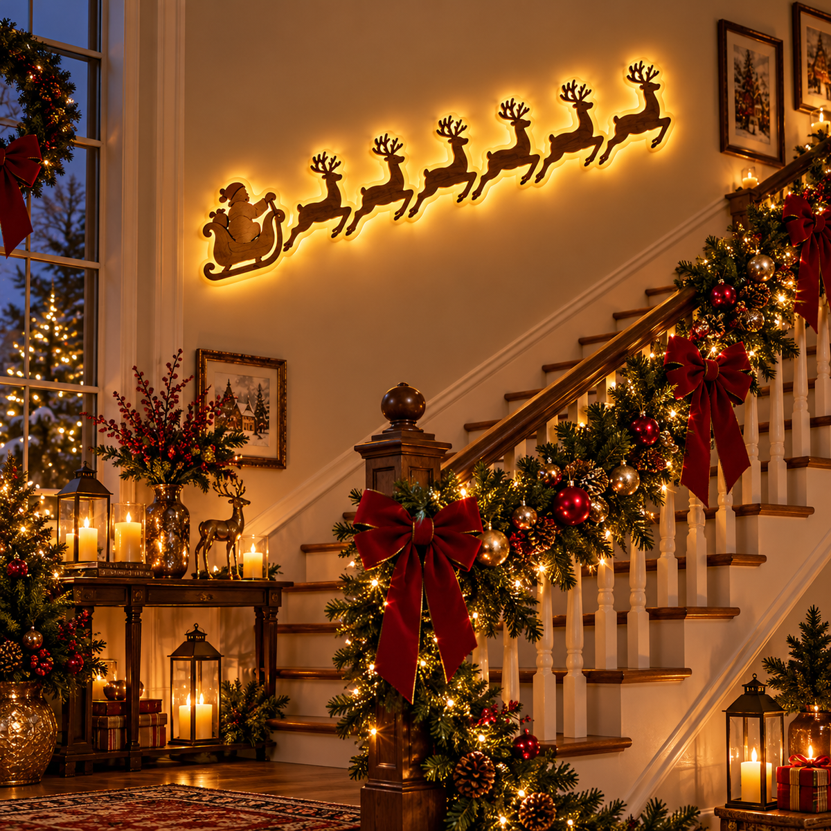 LIGHT-UP SLEIGH