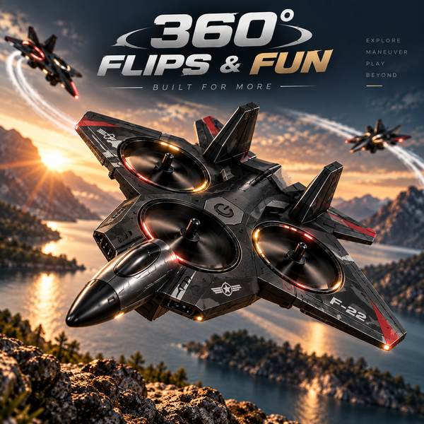Aero360 — LED Stunt Drone Plane