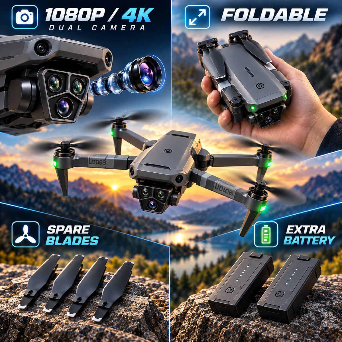 Original SkyPocket™  Drone 4k