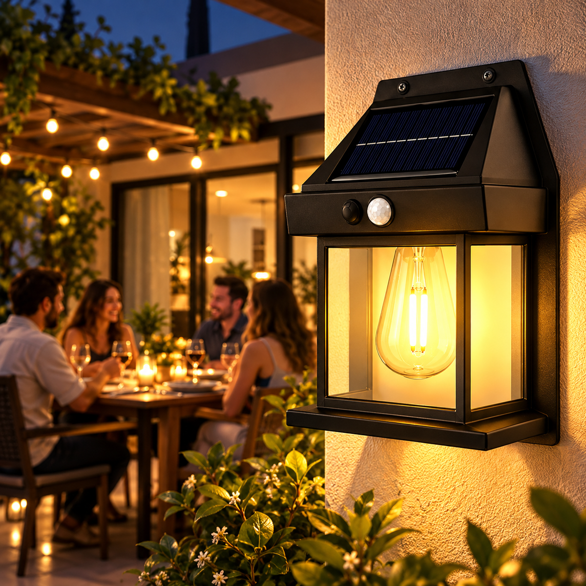 Outdoor LED Solar Lantern