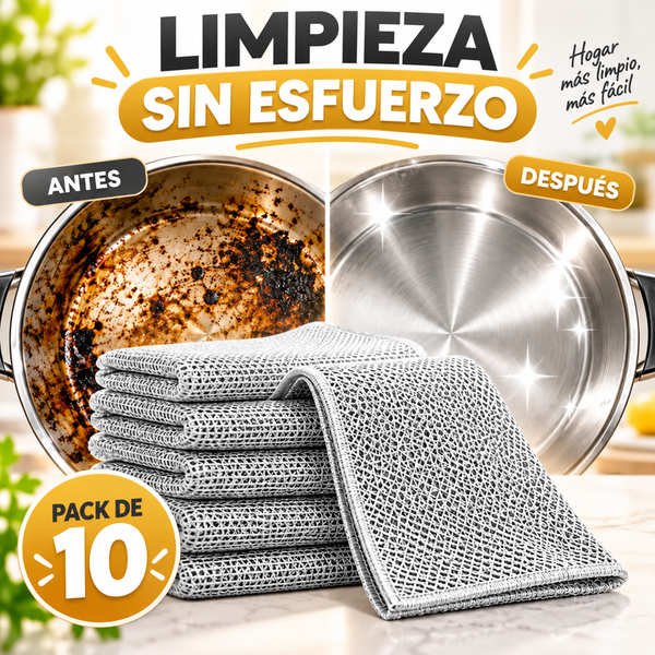 PAÑOS METALICO REUTILIZABLES