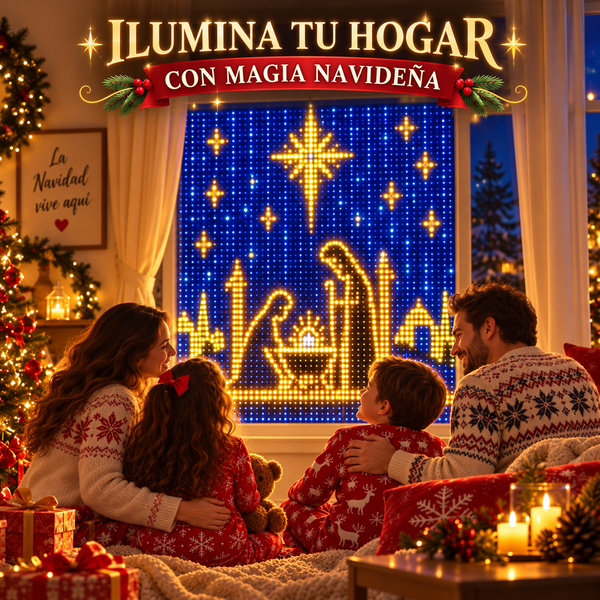 LUCES CON MODELOS NAVIDEÑOS