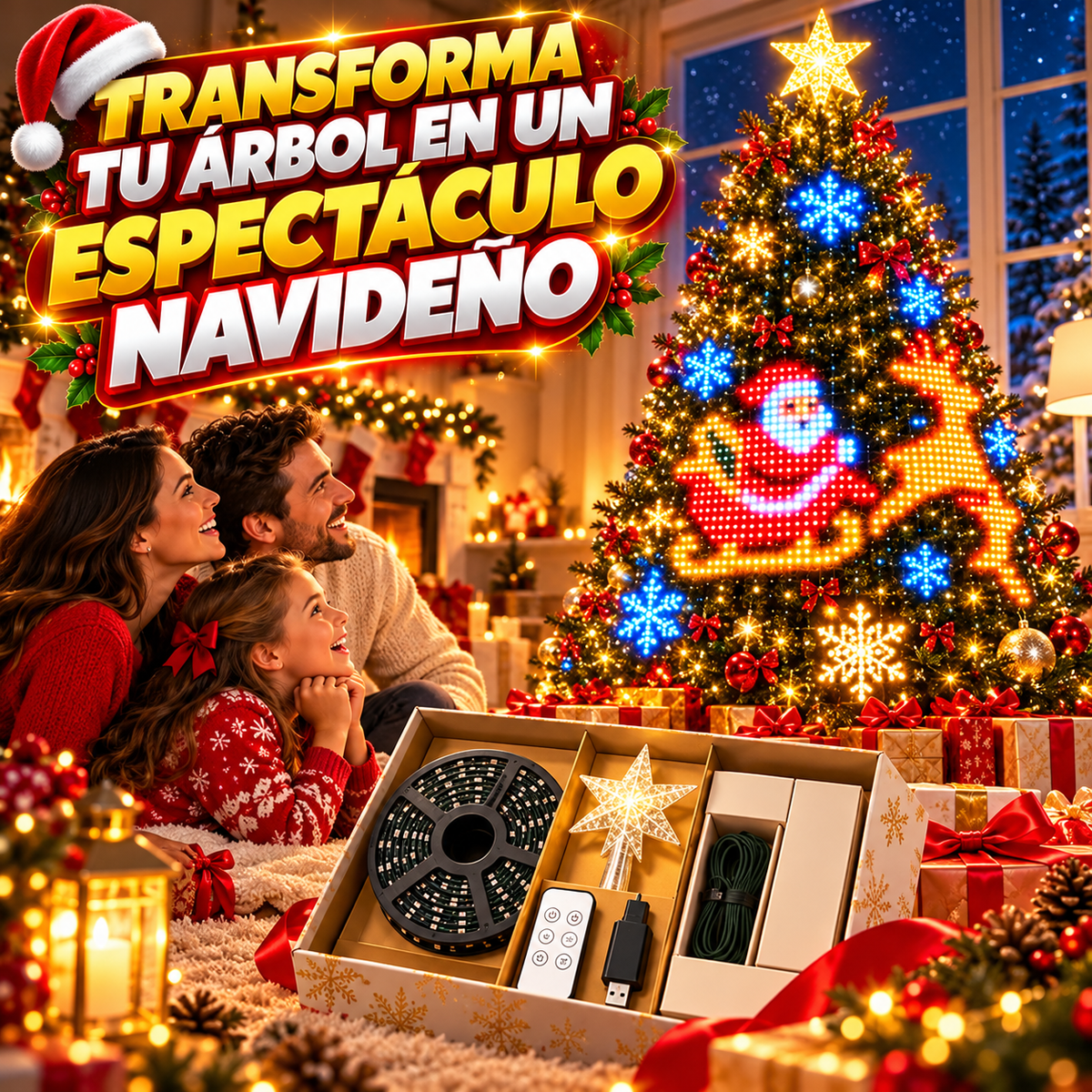 Luces Navideñas Magic Christmas